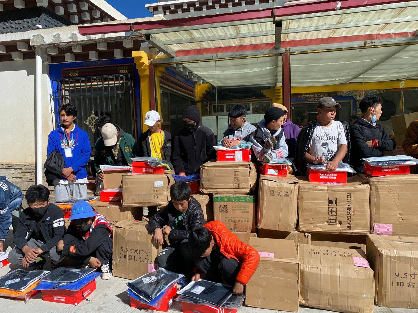 泉州学义教育服务有限公司公益回顾丨家国同欢月同圆 温暖满载甘孜州(图7)